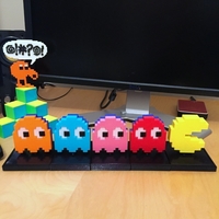 Small PACMAN CHASER mechanical toy 3D Printing 290027