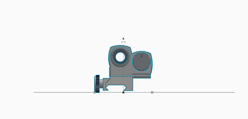 Aimpoint Electronic G2 Scope (Burg's Blaster) 3D Print 290082