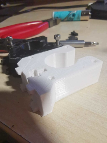 P3Steel Motor Attachement, Motor Holder 3D Print 290091