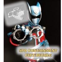 Small Power Rangers SPD Dekaranger Containment Cuff Buckle 3D Printing 290121