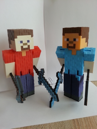 Minecraft Steve 3D Print 290140