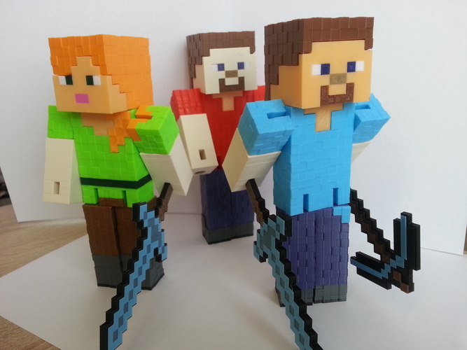 Minecraft Steve 3D Print 290141