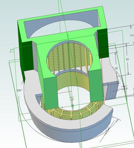 E3D Cooling Fan (for v5, not v6) 3D Print 29019