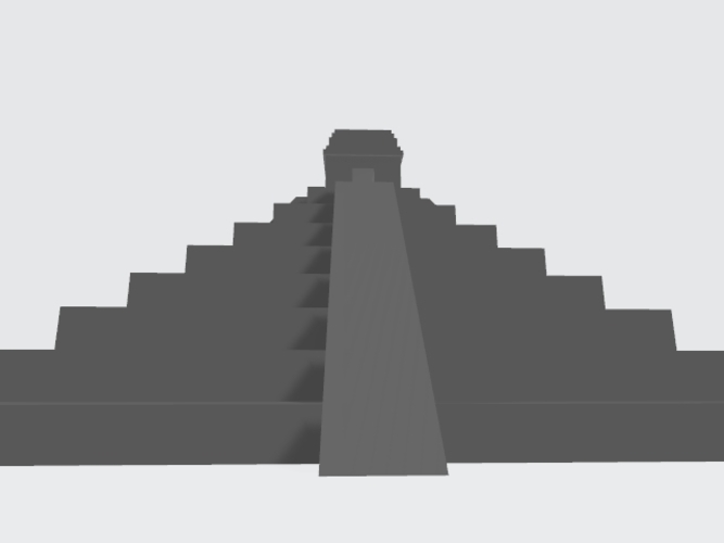 Pirámide Maya 3D Print 290239
