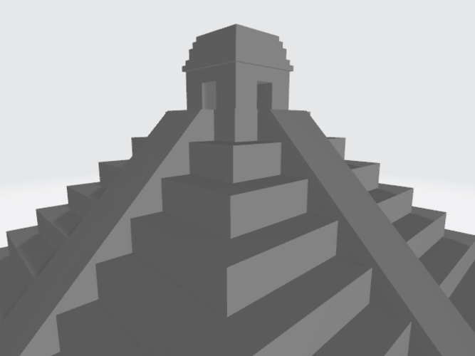 Pirámide Maya 3D Print 290242