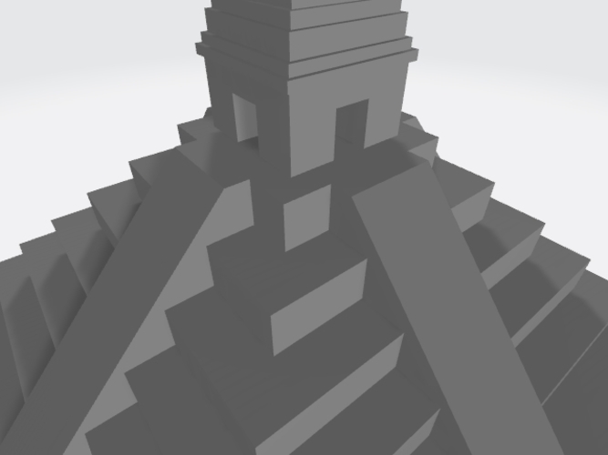Pirámide Maya 3D Print 290243