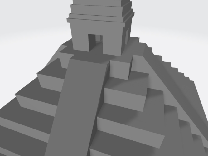 Pirámide Maya 3D Print 290244