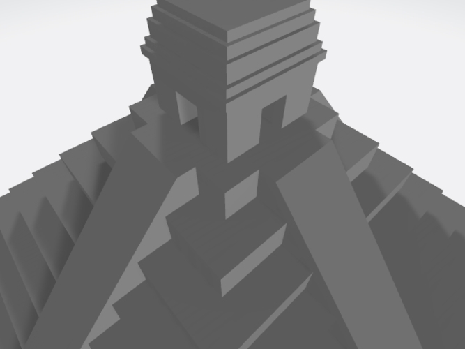 Pirámide Maya 3D Print 290245