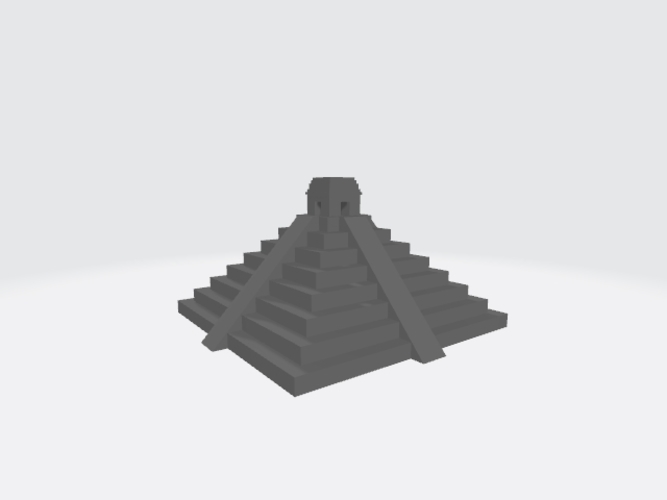 Pirámide Maya 3D Print 290251