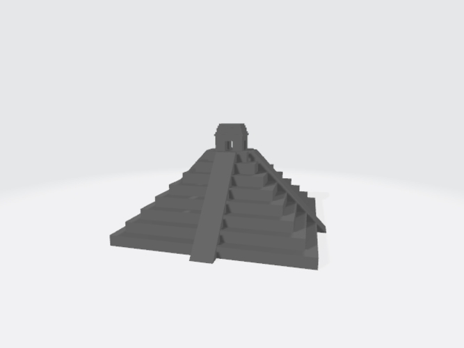 Pirámide Maya 3D Print 290252