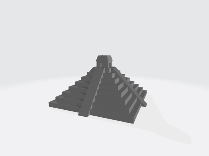 Pirámide Maya 3D Print 290253