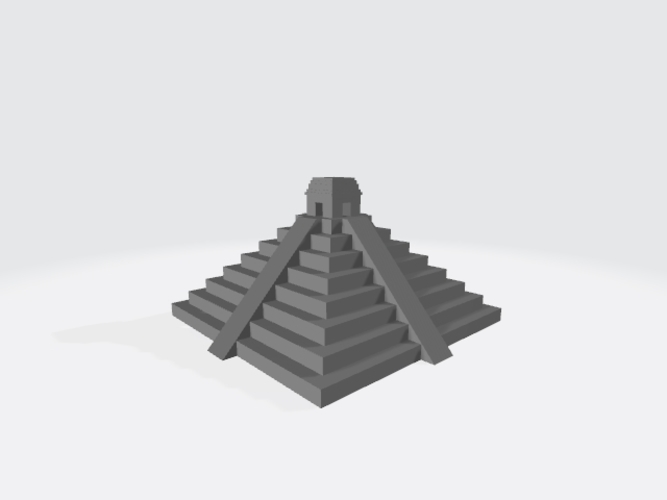 Pirámide Maya 3D Print 290255