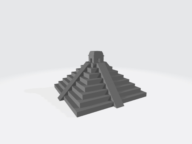 Pirámide Maya 3D Print 290257