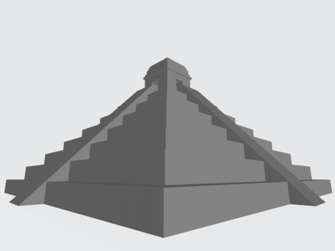 Pirámide Maya 3D Print 290261