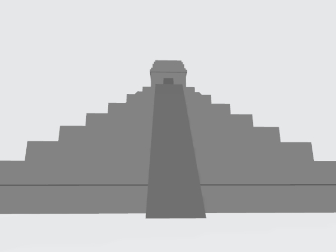 Pirámide Maya 3D Print 290262