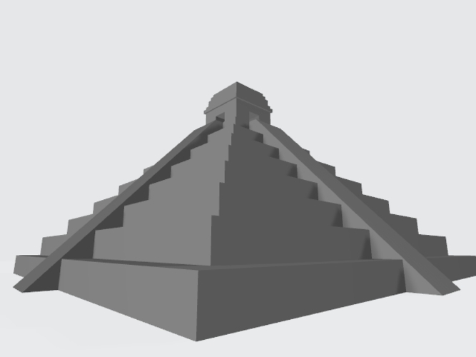 Pirámide Maya 3D Print 290263