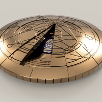 Small Doctor Who Confession Dial (Opening) 3D Printing 290271