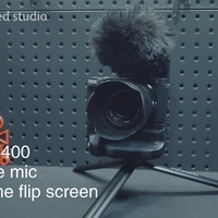 3D Printed Sony A6400 Microphone Mount | Unblock the flip screen - Thumbnail 3