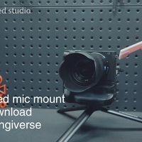 3D Printed Sony A6400 Microphone Mount | Unblock the flip screen - Thumbnail 4