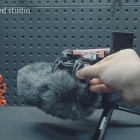 Small 3D Printed Sony A6400 Microphone Mount | Unblock the flip screen 3D Printing 290375
