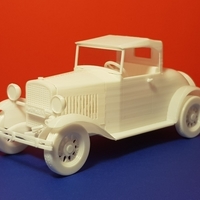 Small Ford Model A Roadster 1931 model 3D Printing 290385