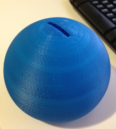 Sphere Piggy Bank 3D Print 29039