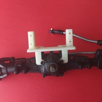 Axial SCX10 2 Steering servo plate on the axle - Thumbnail 2