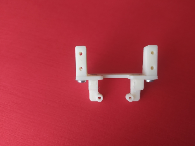 Axial SCX10 2 Steering servo plate on the axle 3D Print 290407