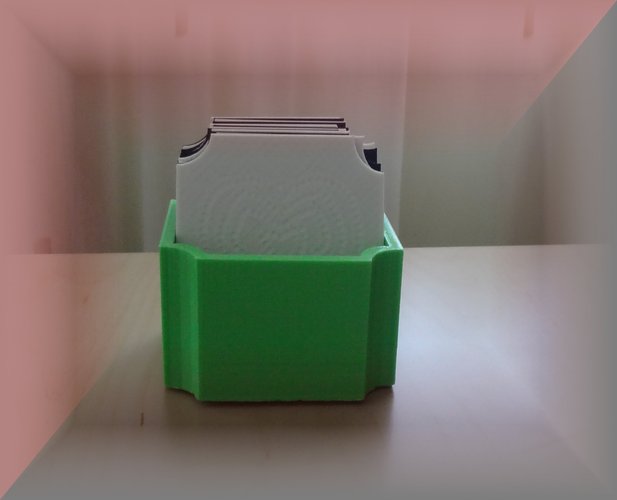 Coaster box and Coaster/Plate rack 3D Print 29042