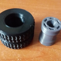 Double wheel for low bed trailer - Thumbnail 1