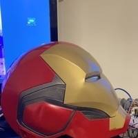 hinge system iron man helmet MK 85 Iron Man Helmet Hinge ​System