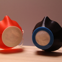 Small Face mask - Coronavirus 3D Printing 290456