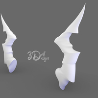 Cosplay Horns - Ch'en Arknights - Thumbnail 4