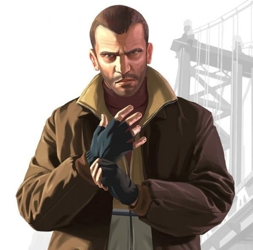 STL file Niko Bellic 🎲・3D print model to download・Cults