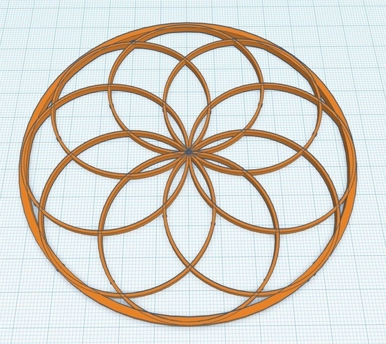 Flower of Life 3D Print 290610