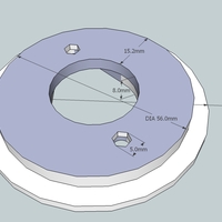 3D Filament Support / Adapter - Thumbnail 1