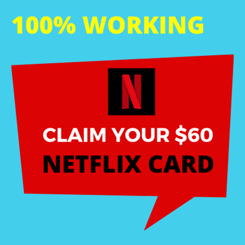 {100% WORKING} Netflix Gift Card Free 3D Print 290655