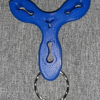 Small Self Defense Triangle Gripper Key-Chain 3D Printing 290741
