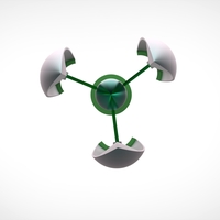  TRIDENT from the movie Spider Man 2002 3D  model  - Thumbnail 10