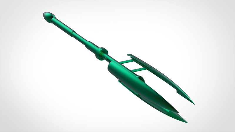  TRIDENT from the movie Spider Man 2002 3D  model 