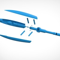  TRIDENT from the movie Spider Man 2002 3D  model  - Thumbnail 12