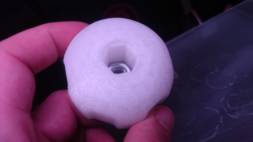 Clamping Knob For M8 Nut 3D Print 29089