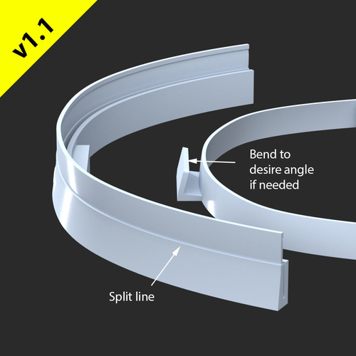 Hopio Simple Eyes Shield v1.1 3D Print 291125