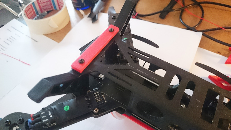 Walkera Runner Battery impact beam