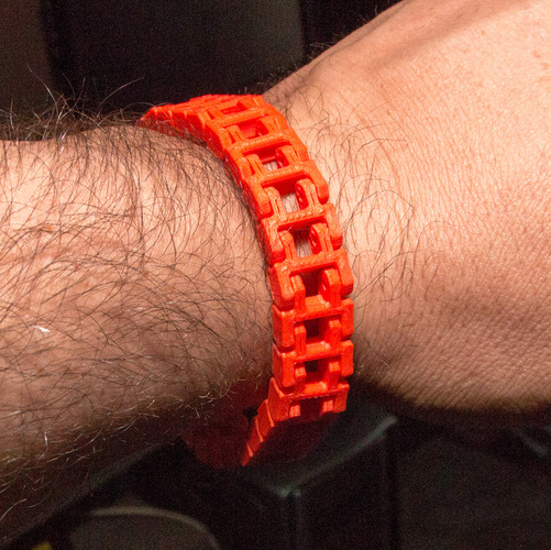 Wider chain bracelet 3D Print 29175