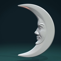 Small Crescent relief 3D Printing 292203