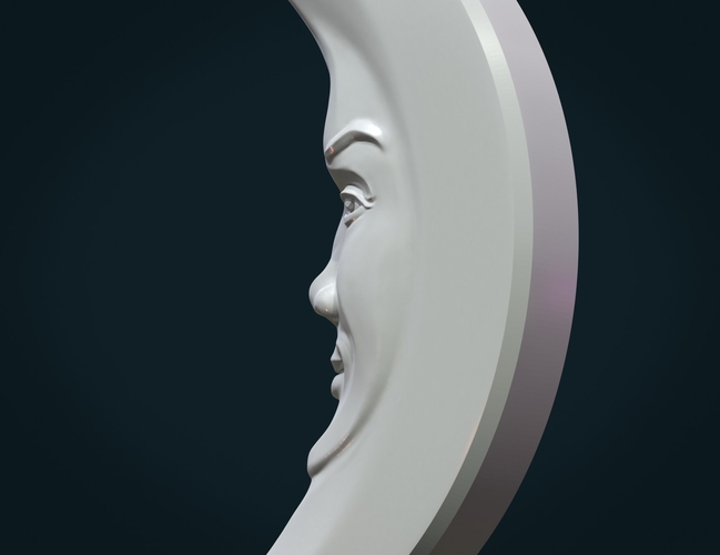 Crescent relief 3D Print 292206