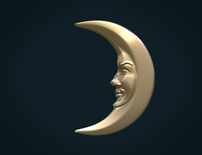 Crescent relief 3D Print 292209