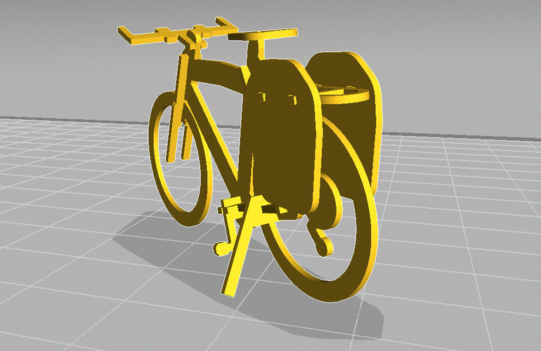  3D Puzzle-Bicycle 3D Print 292234