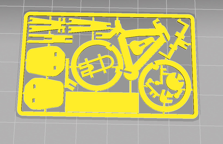 3D Puzzle-Bicycle 3D Print 292235